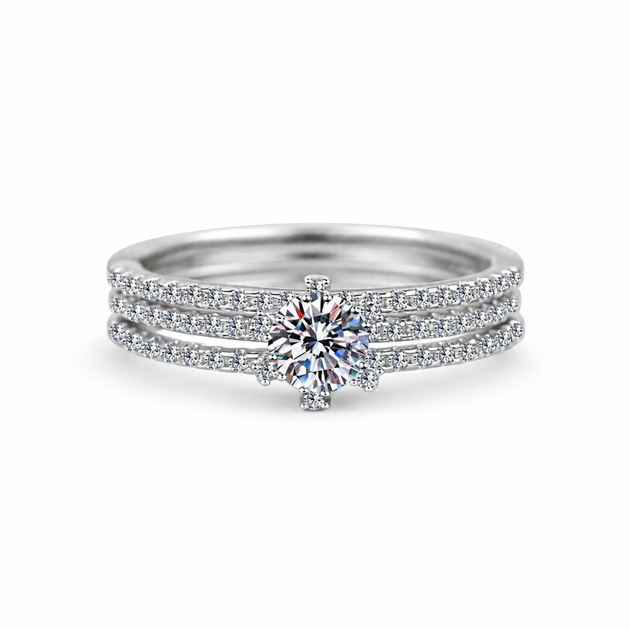 Bague Triple Éclat
