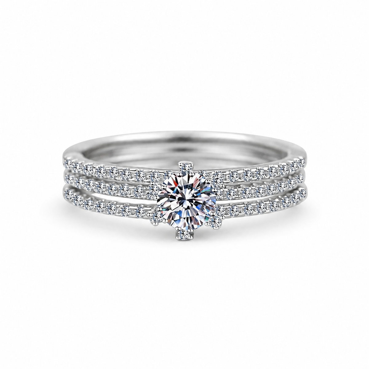 Bague Triple Éclat