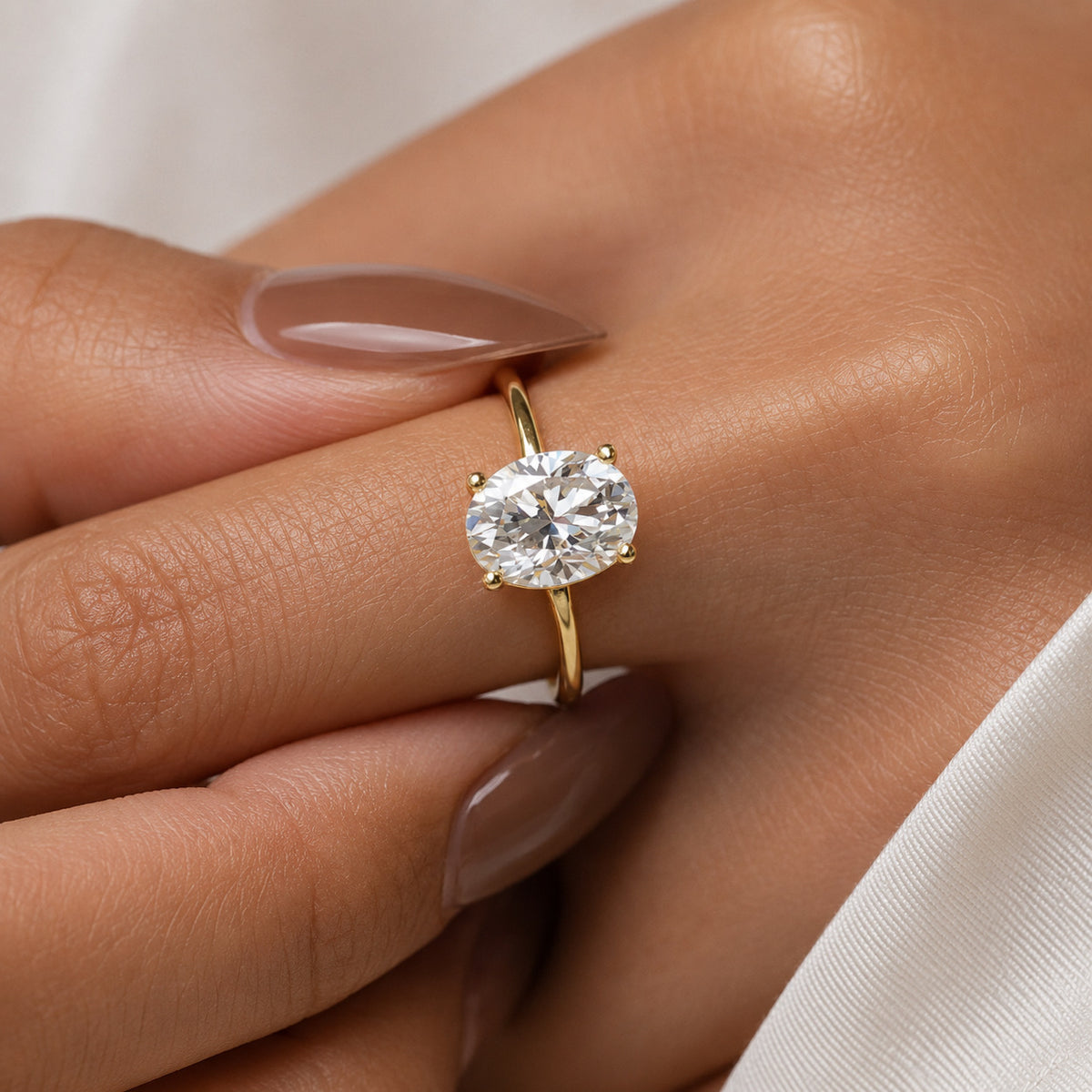 Bague Élégance Ovale
