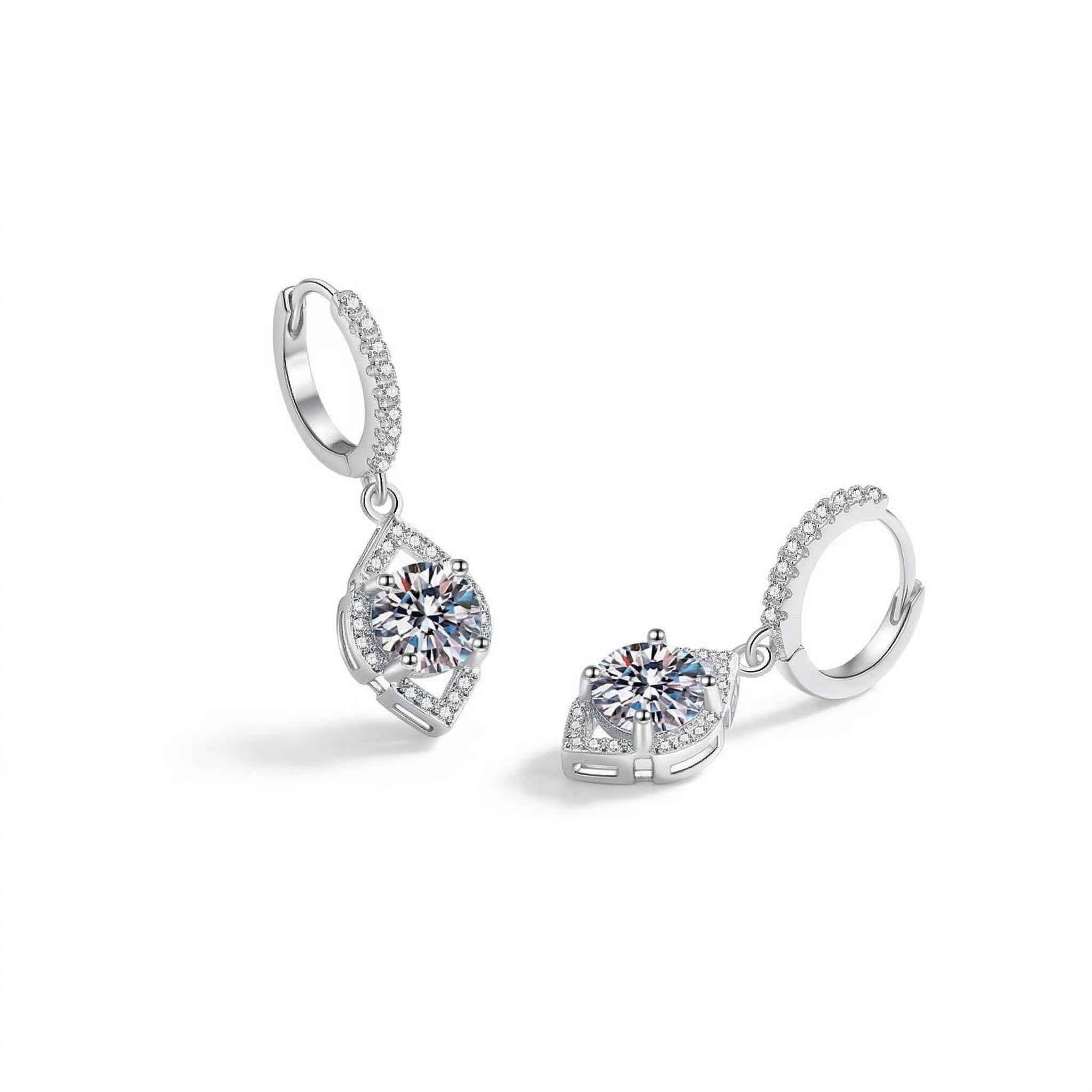 Boucles d'oreilles Halo Royal