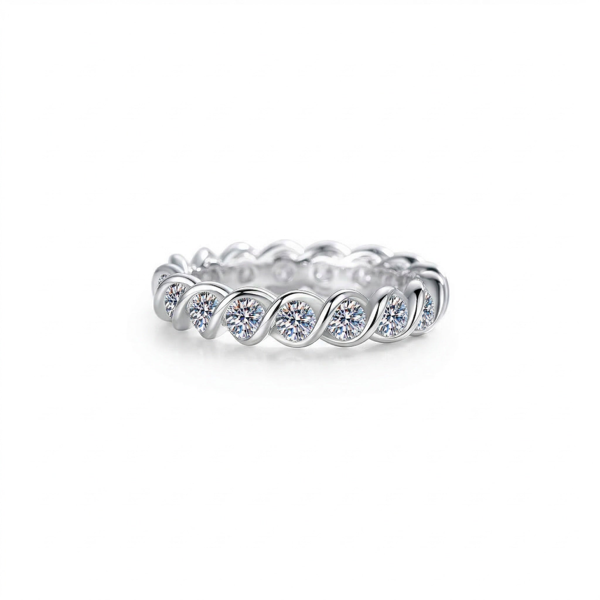 Bague Moissanite Torssadé