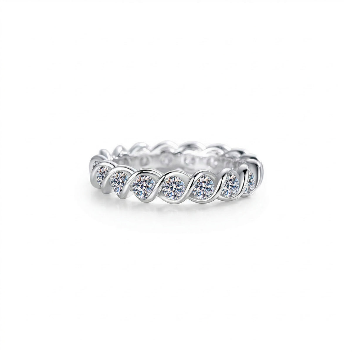 Bague Moissanite Torssadé