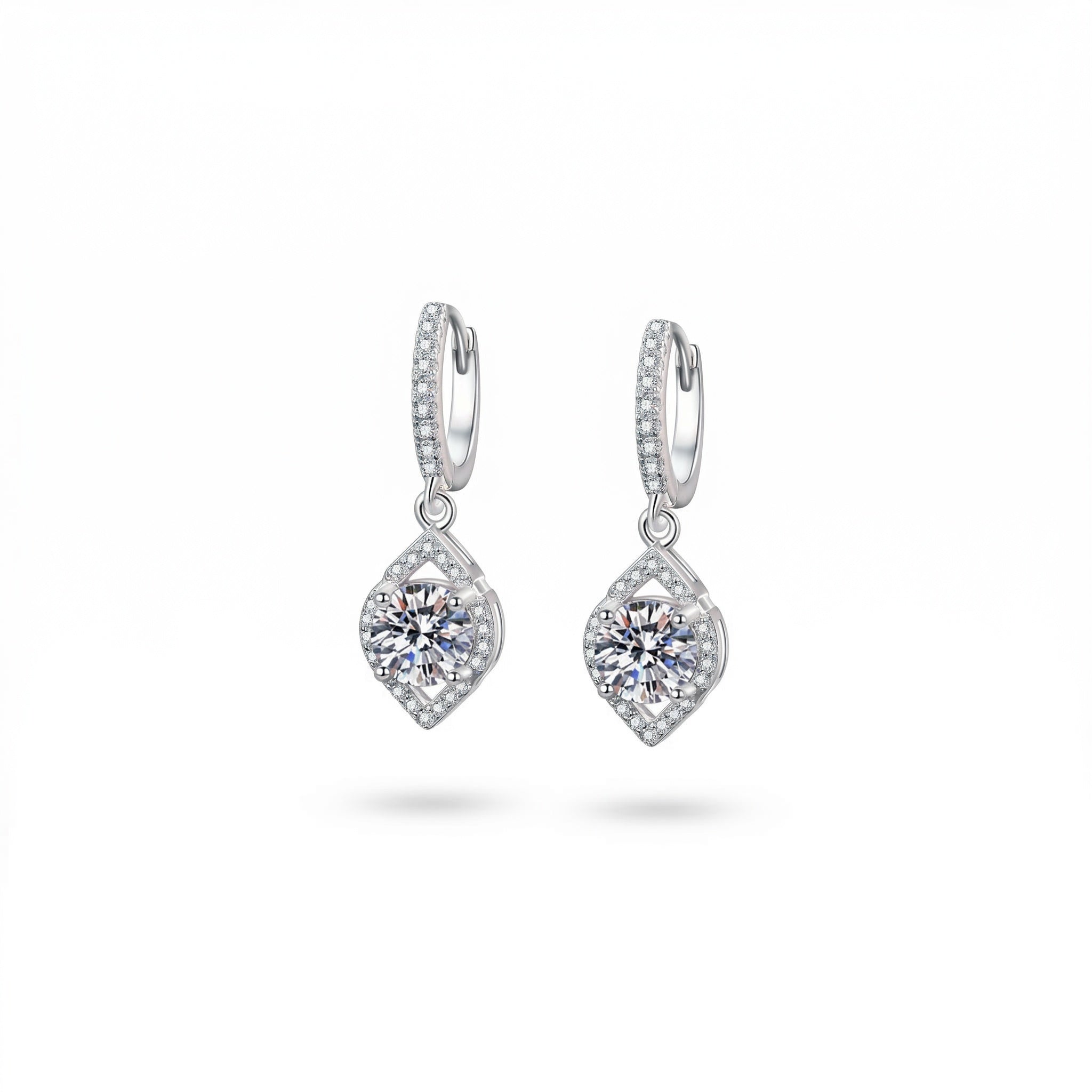 Boucles d'oreilles Halo Royal