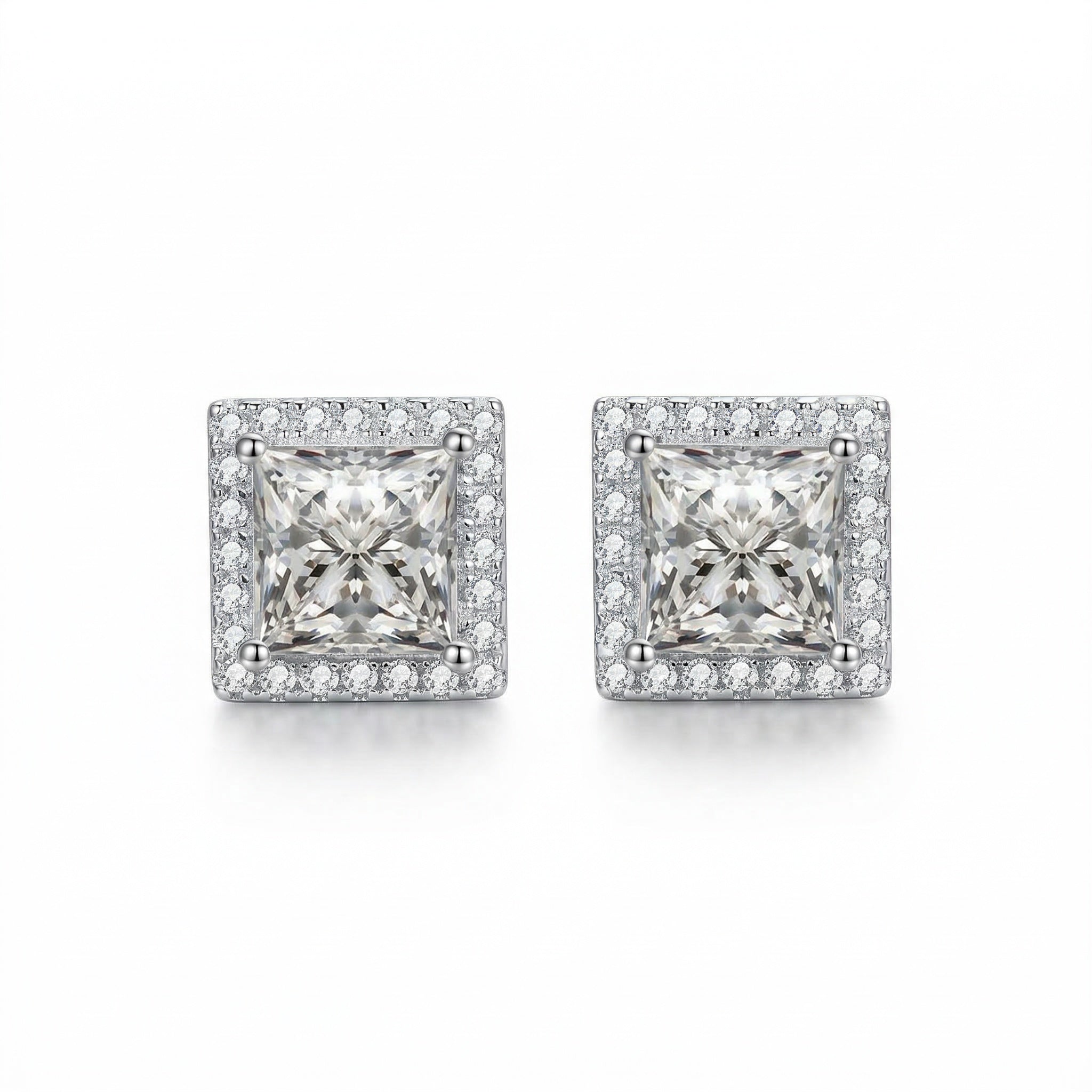 Boucle D'oreilles Cube
