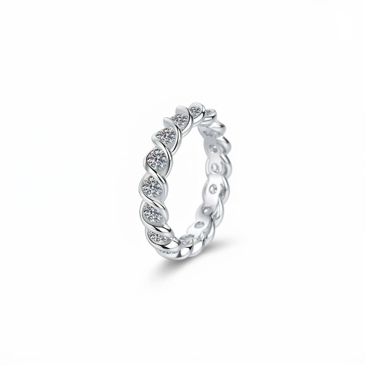 Bague Moissanite Torssadé